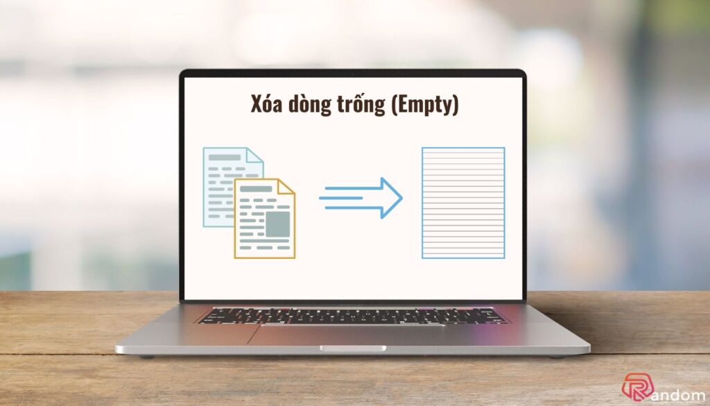 Xóa Dòng Trống Trong Văn Bản